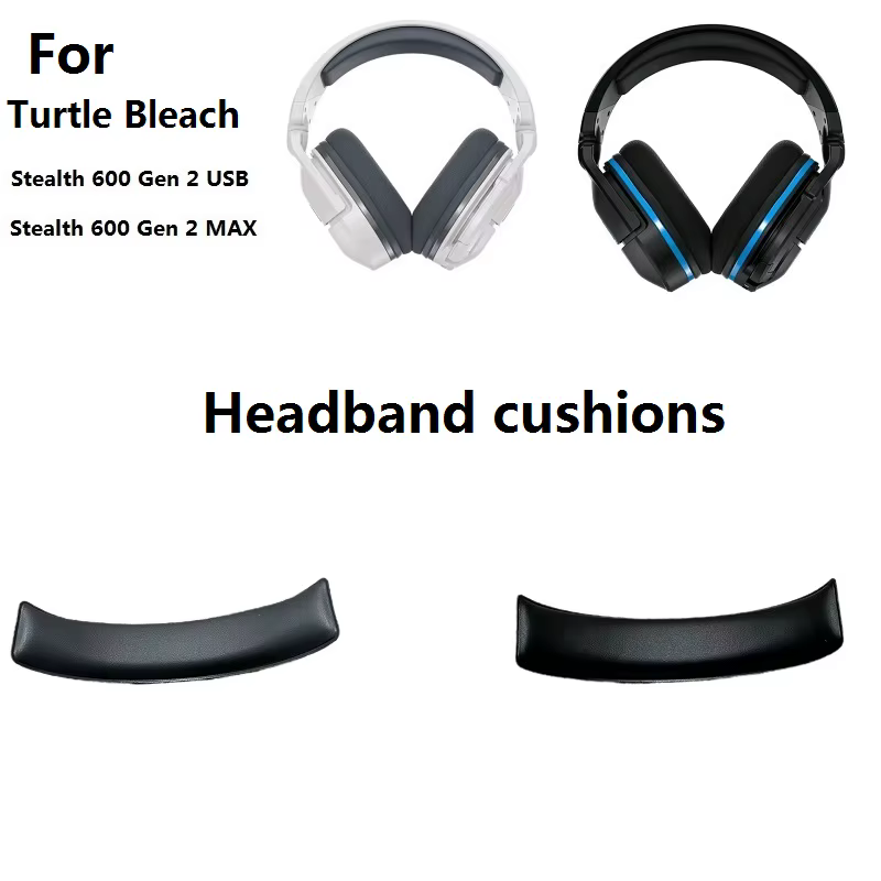 Coussinets d'oreille 100% originaux pour casque Turtle Beach Stealth 600 Gen 2/600 Gen 2 MAX
