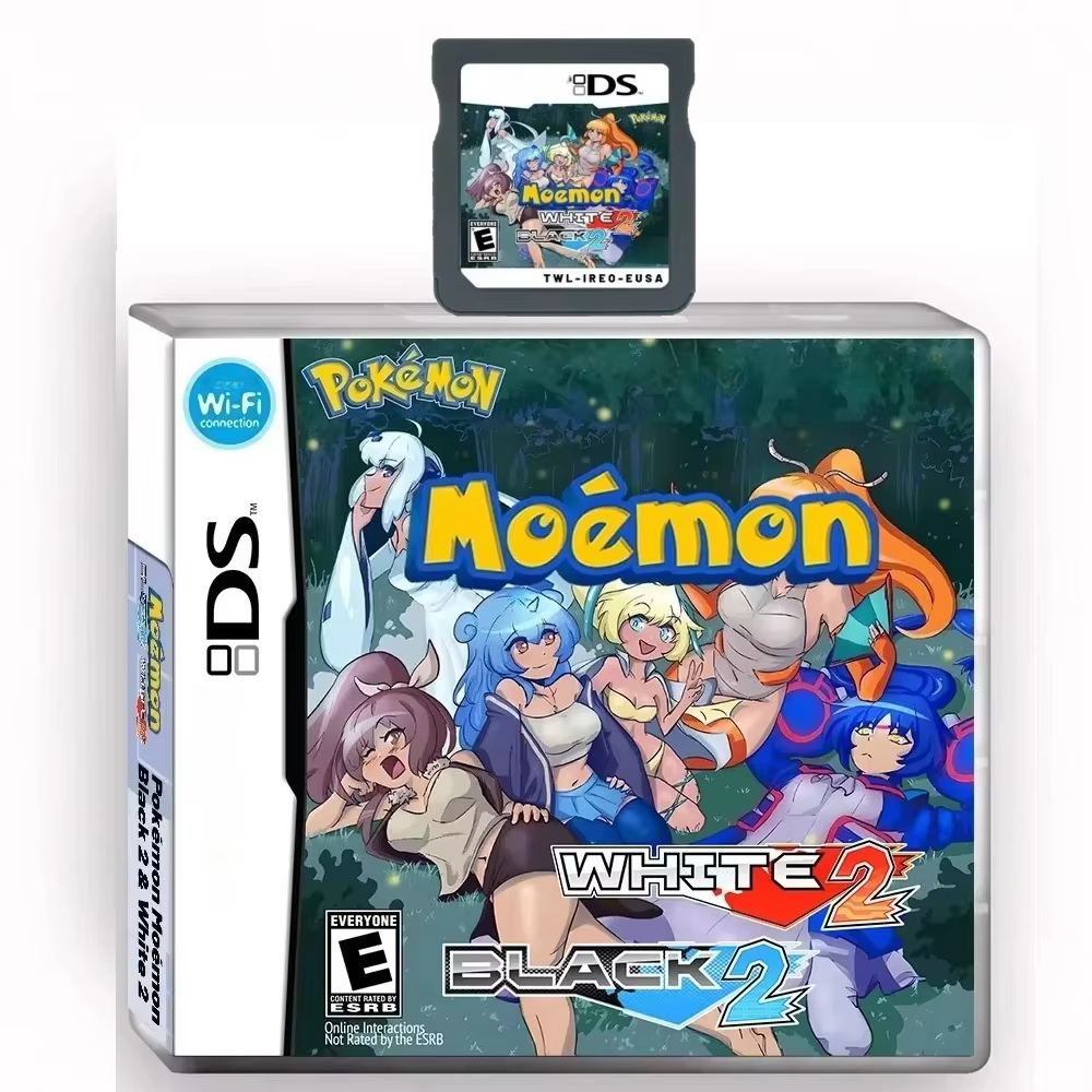 Carte de jeu NDS Pokémon Moemon