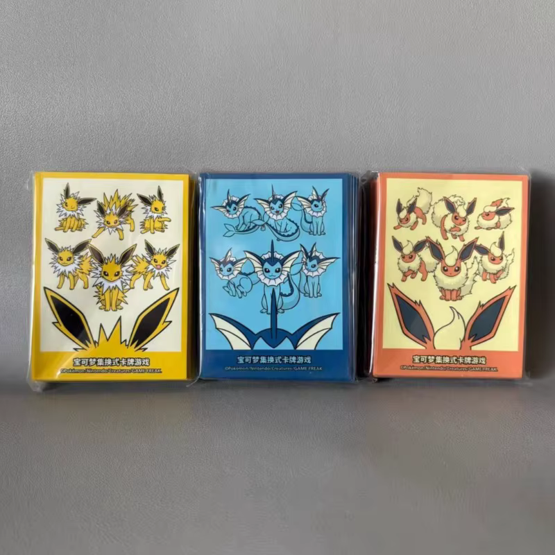 Carte Pokémon authentique originale PTCG Pikachu Eevee Mew Charizard, pochette de protection pour cartes, collection de jeux, cadeaux