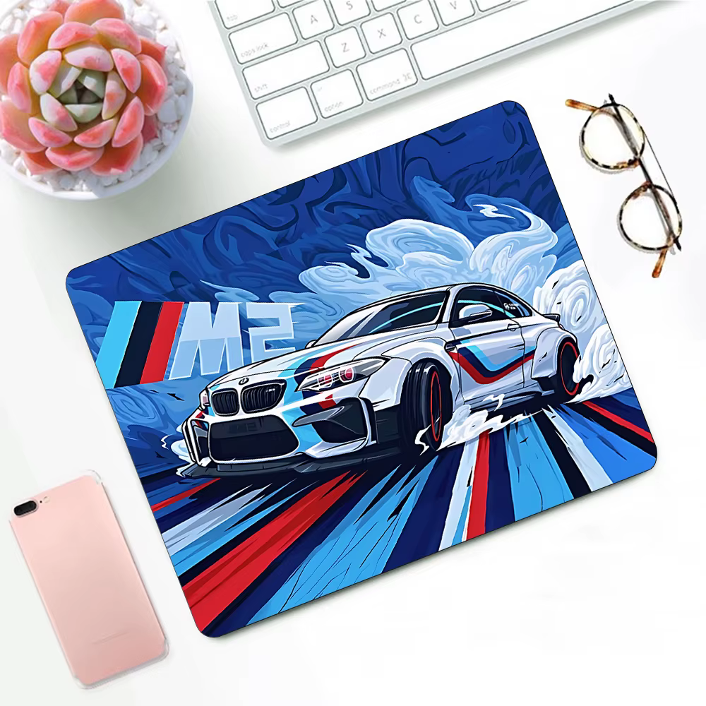 Rallye sport voiture de course JDMS tapis de souris de jeu XS petit