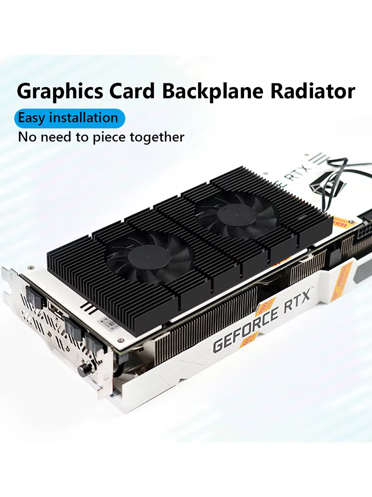 Dissipateur thermique en alliage d'aluminium pour carte graphique