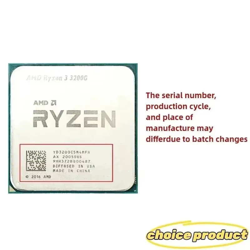 Processeur AMD Ryzen 3 3200G 3