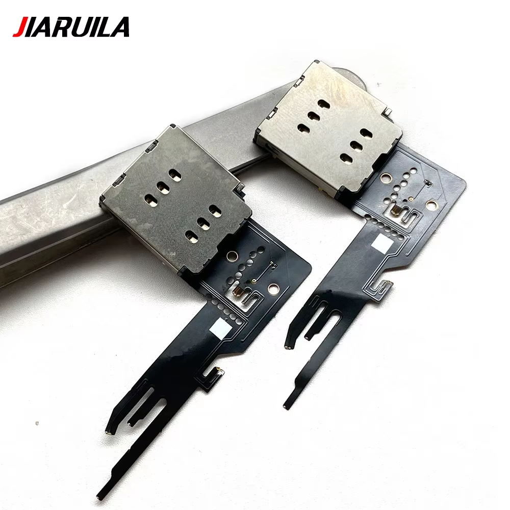 Nouveau connecteur de lecteur de carte SIM double, câble flexible de remplacement pour iPhone 12 13 mini 14 Plus 15 Pro Max