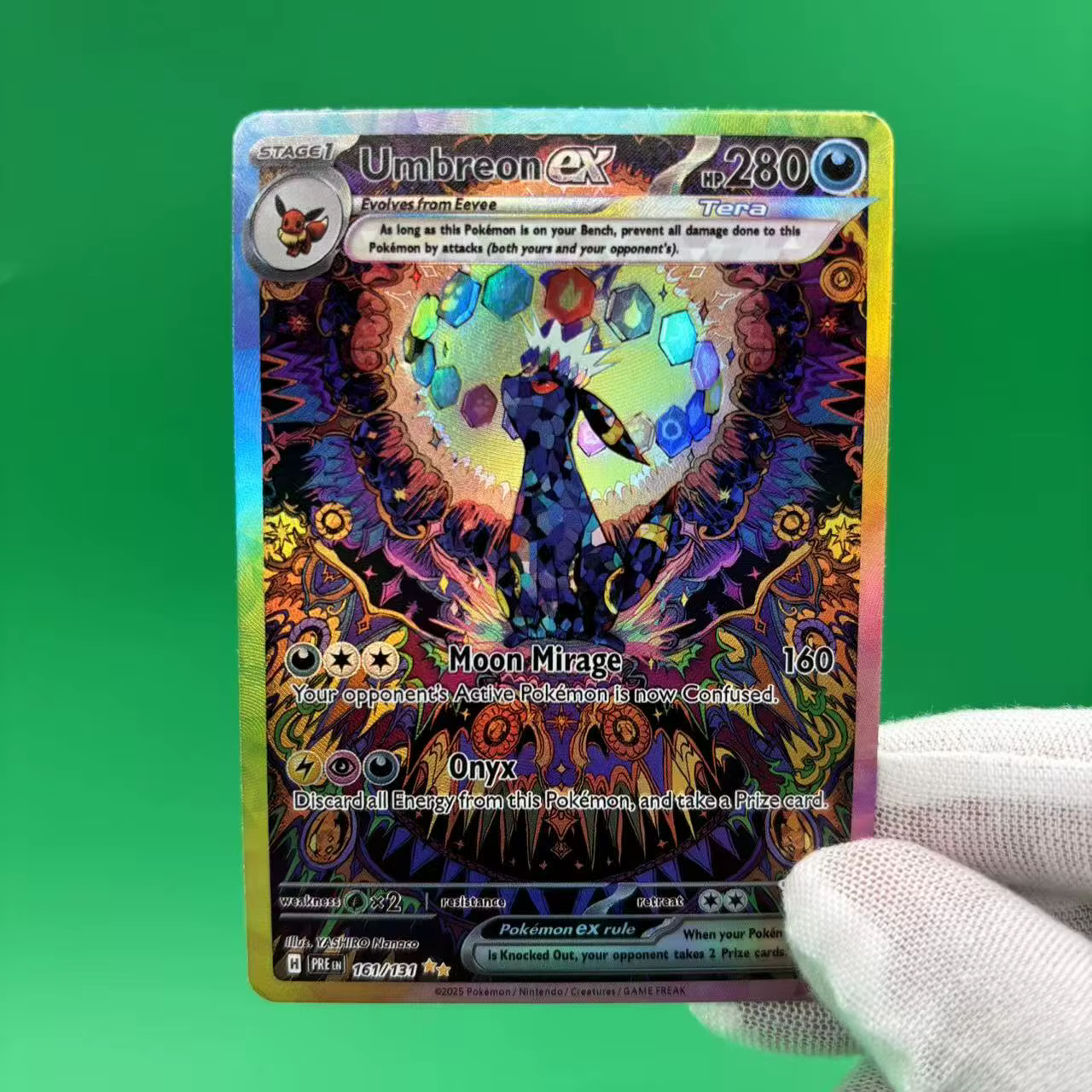Cartes de collection P Collection Team Rockett's Mewtwo ex Umbreone DIY Carte individuelle faite soi-même Jeu classique Cartes d'anime Cadeau Jouet