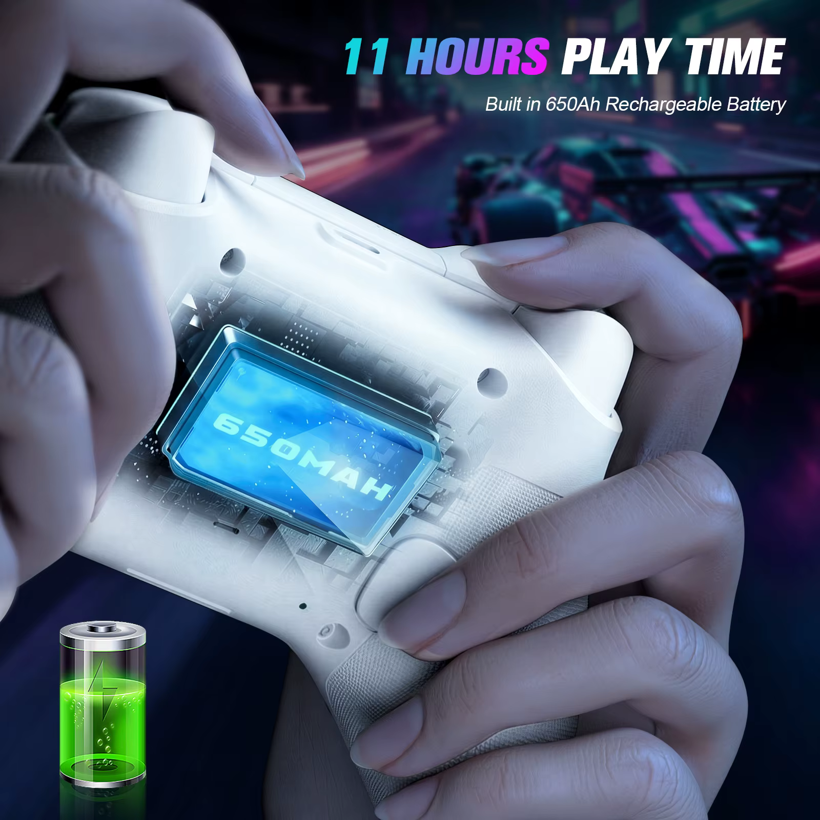 Manette de jeu Turpow RGB pour contrôleur Xbox One