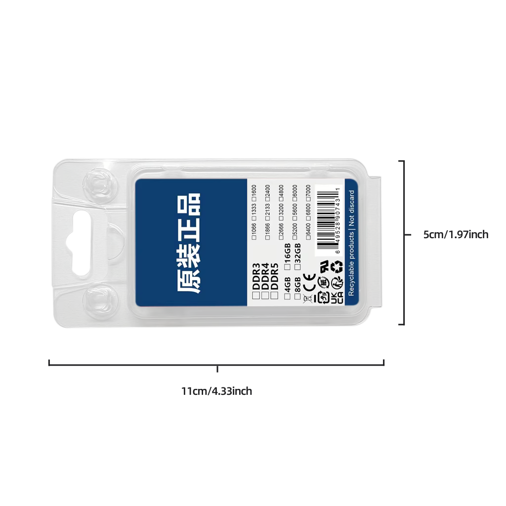 Mémoire RAM pour ordinateur portable Pansdram DDR5 8 Go 16 Go 32 Go 4800 5600 PC5 38400 44800