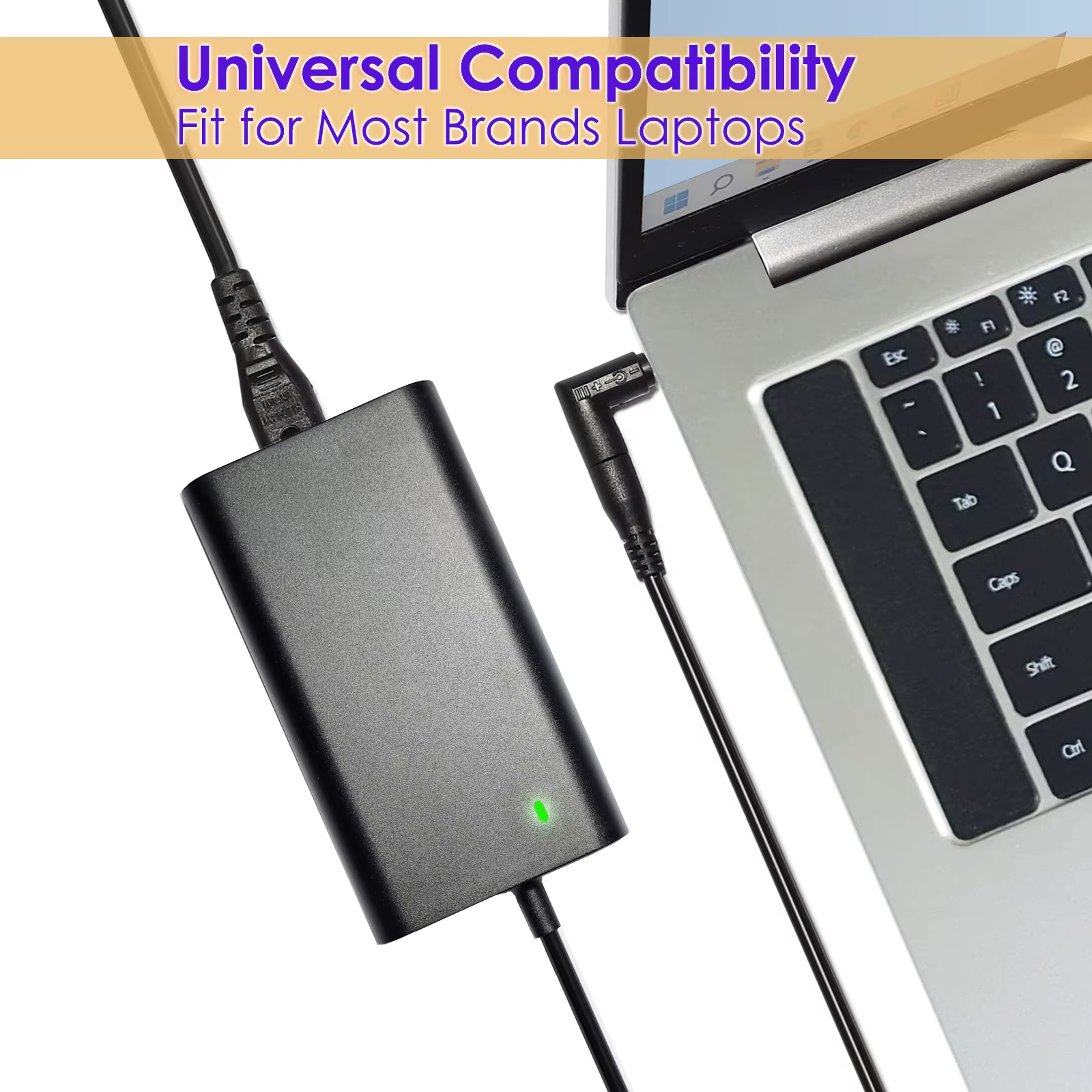 Chargeur universel pour ordinateur portable 65W