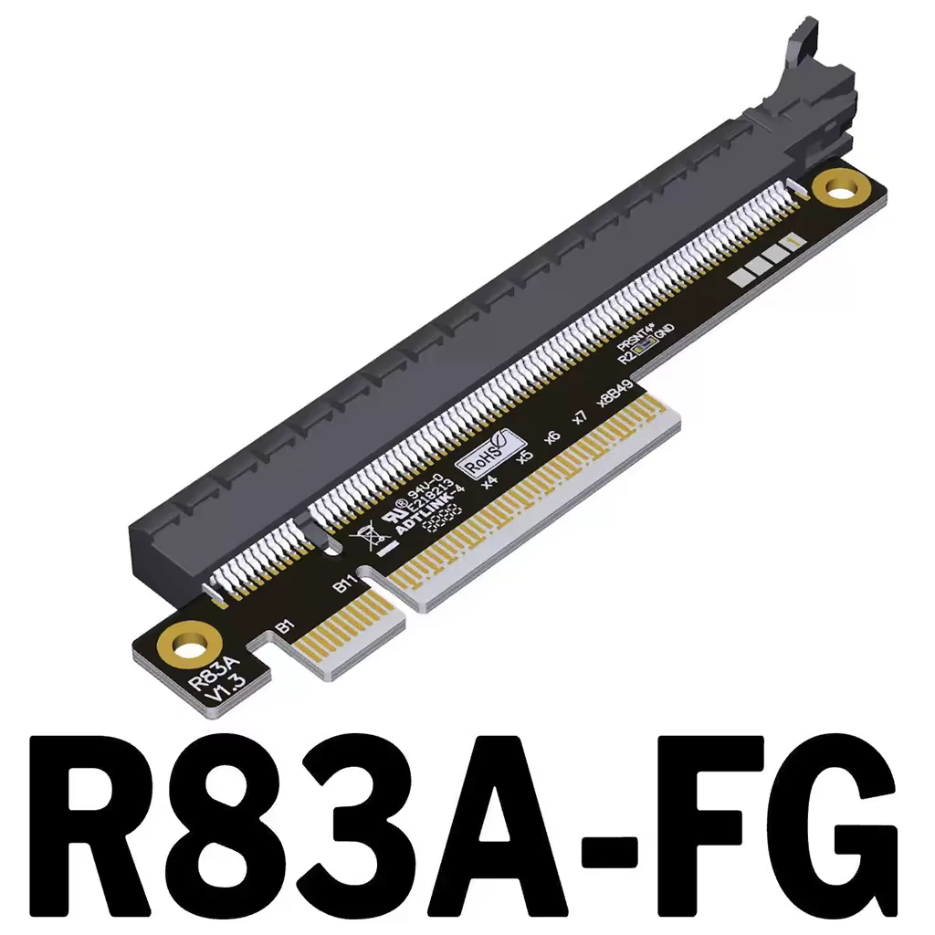 Carte Riser PCI-E R23A/R33A/R83A PCIe 5.0 X4 X8 X16 Gen5