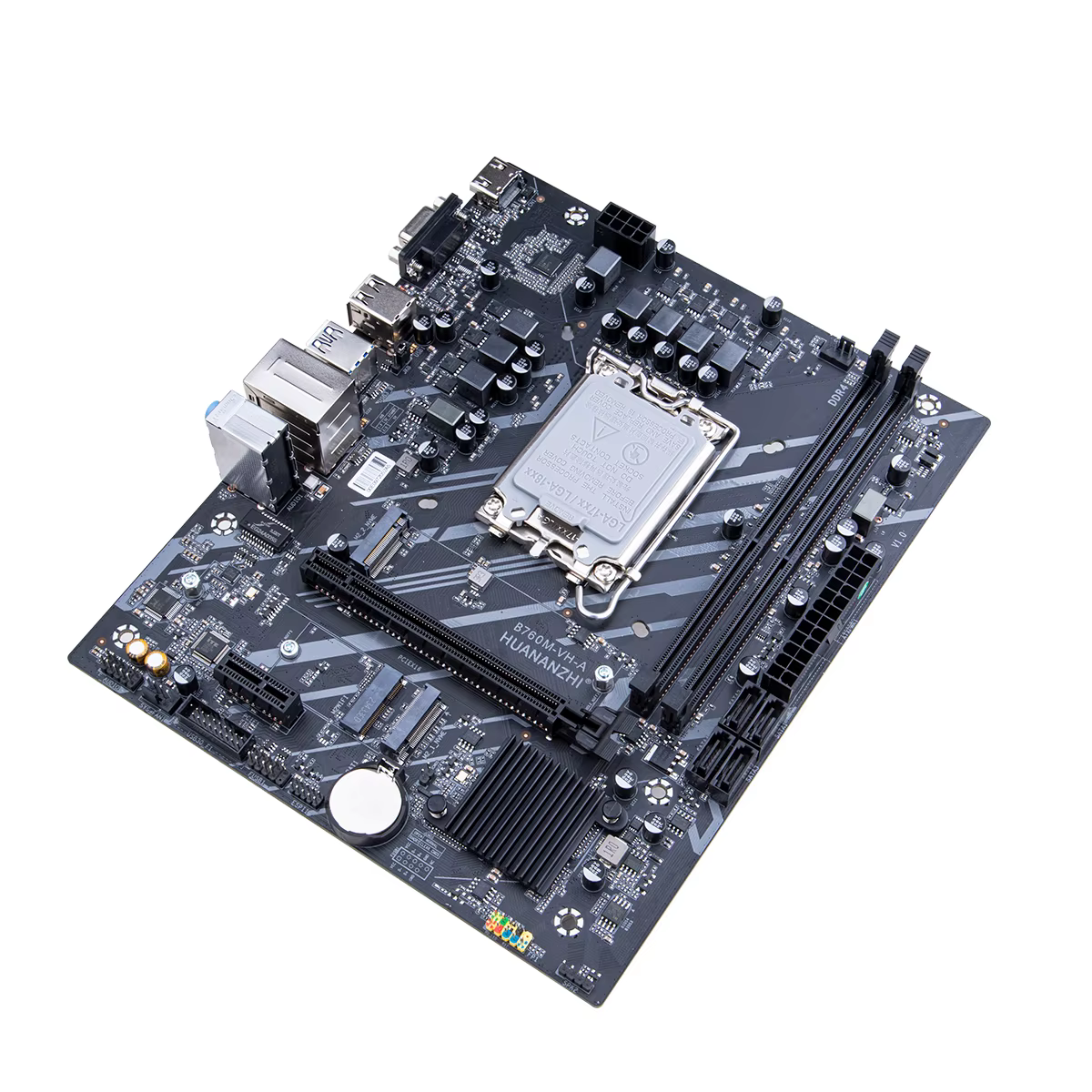 HUANANZHI B760M VH A M-ATX DDR4 carte mère Intel LGA 1700 CPU prise en charge 12/13 Gen B760 Compatible