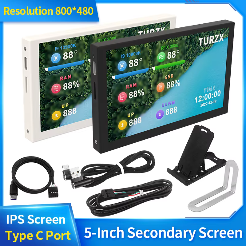 Écran secondaire IPS type-c de 5 pouces