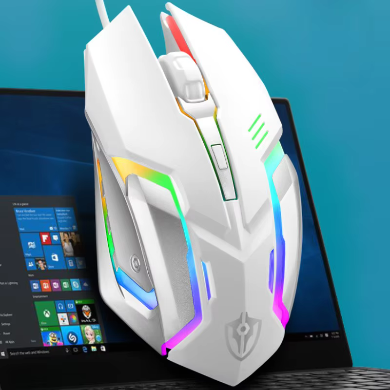 Souris filaire rétroéclairée par LED