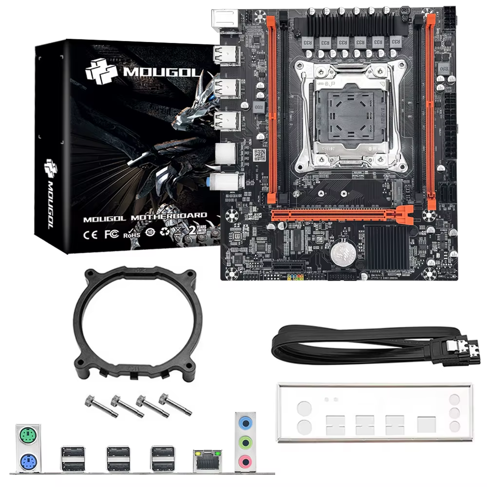 Kit de carte mère de jeu MOUGOL X99 avec processeur Intel Xeon E5 2680 V4 et DDR4 8Gx2 2133 MHz