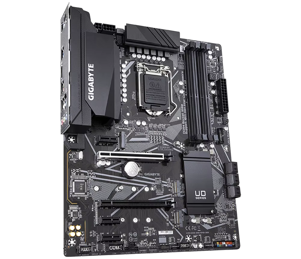 Carte mère GIGABYTE Z490 UD LGA 1200 4×DDR4 128 Go PCI-E 4.0
