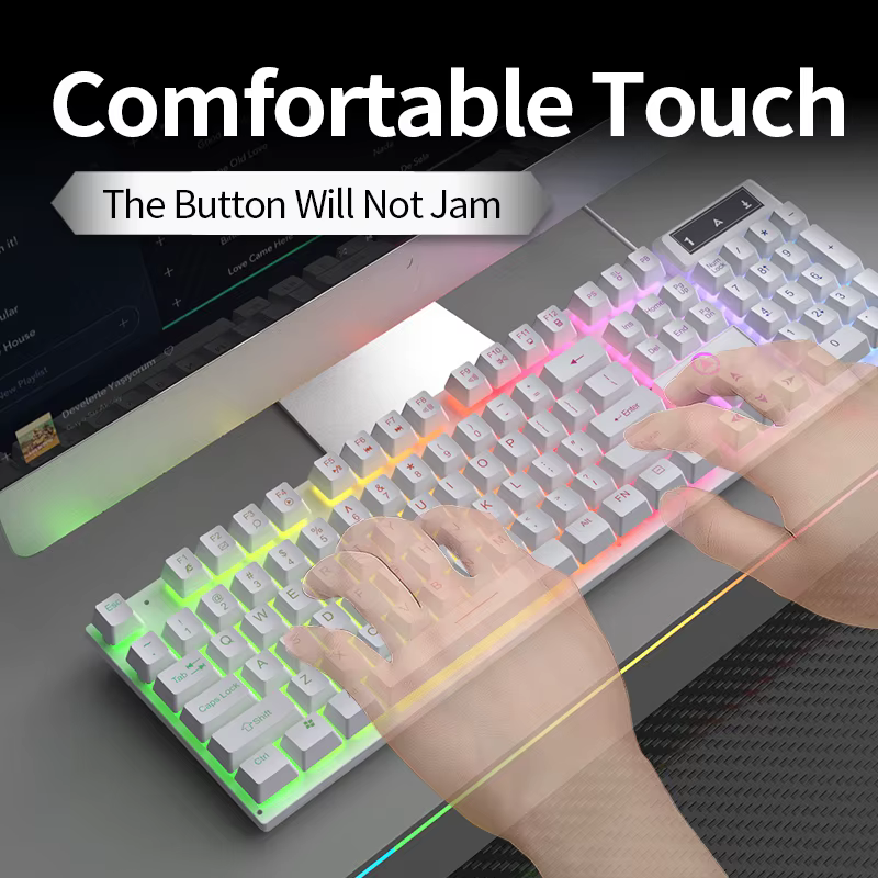 Clavier de jeu filaire USB