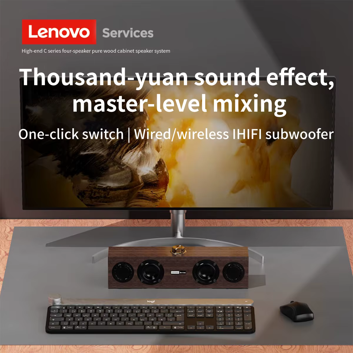 Haut-parleur multimédia Lenovo C02