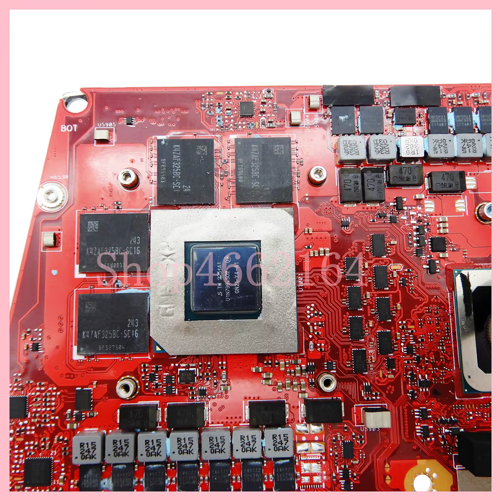 GV601VV avec i9-13900H CPU RTX4060 carte mère GPU pour ASUS ROG Flow X16 GV601V