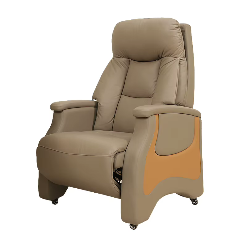 Support de cou chaise de bureau coussin en cuir luxe inclinable