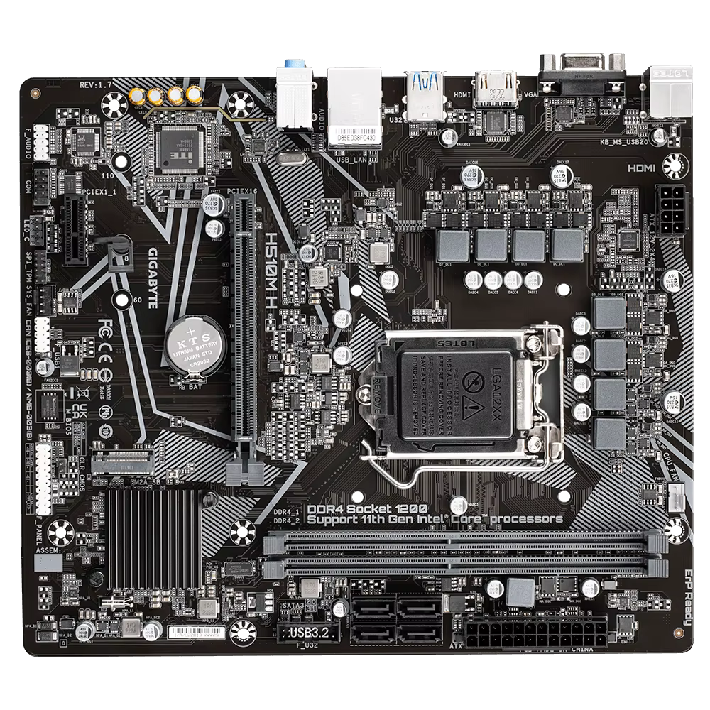 Carte mère GIGABYTE H510M H LGA1200