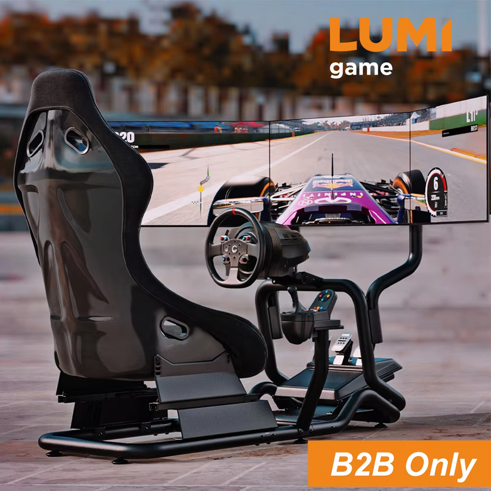 Cockpit de simulation de course automobile pour PC