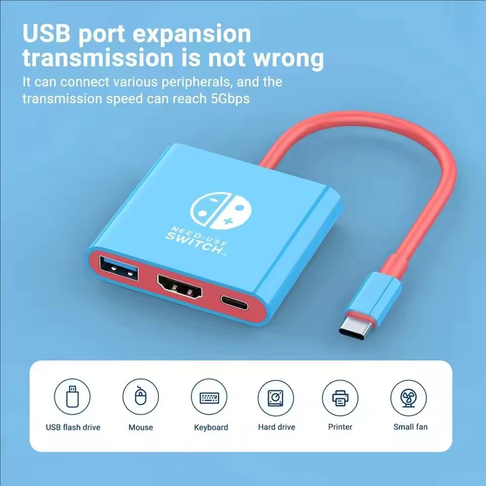 Station d'accueil Switch1 4K HDMI USB 3.0