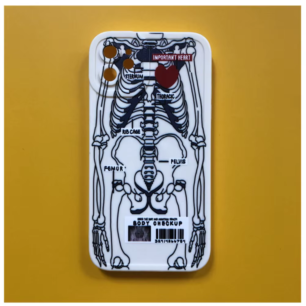 Coque de téléphone pour iPhone Air 17 Pro Max 16 15 Plus 14 13 11 avec protection de l'appareil photo, en silicone, motif fille anime, pour iPhone 12