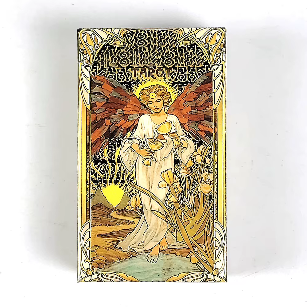 Jeu de cartes de Tarot A 78 cartes, jeu de cartes de Divination occulte classique pour débutants, idéal pour la Divination, la méditation et le cadeau