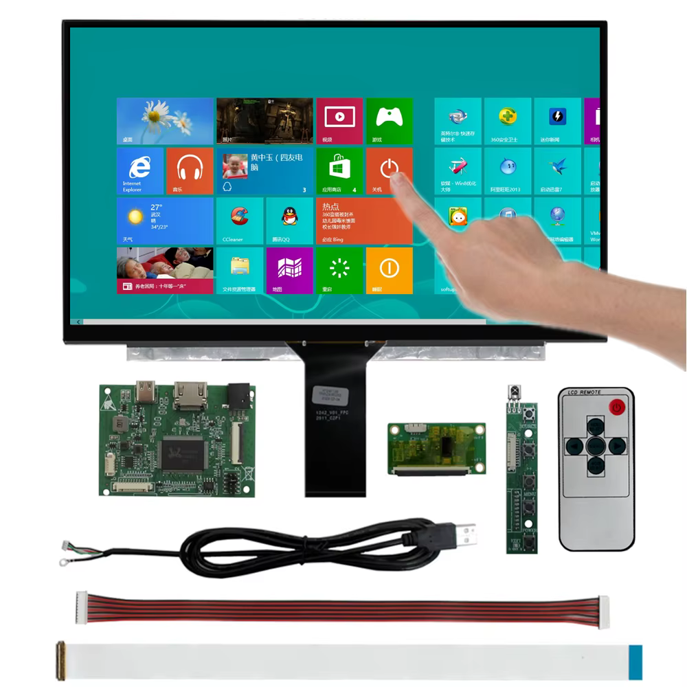 Moniteur à écran tactile Portable 13.3 pouces Full HD 1080P