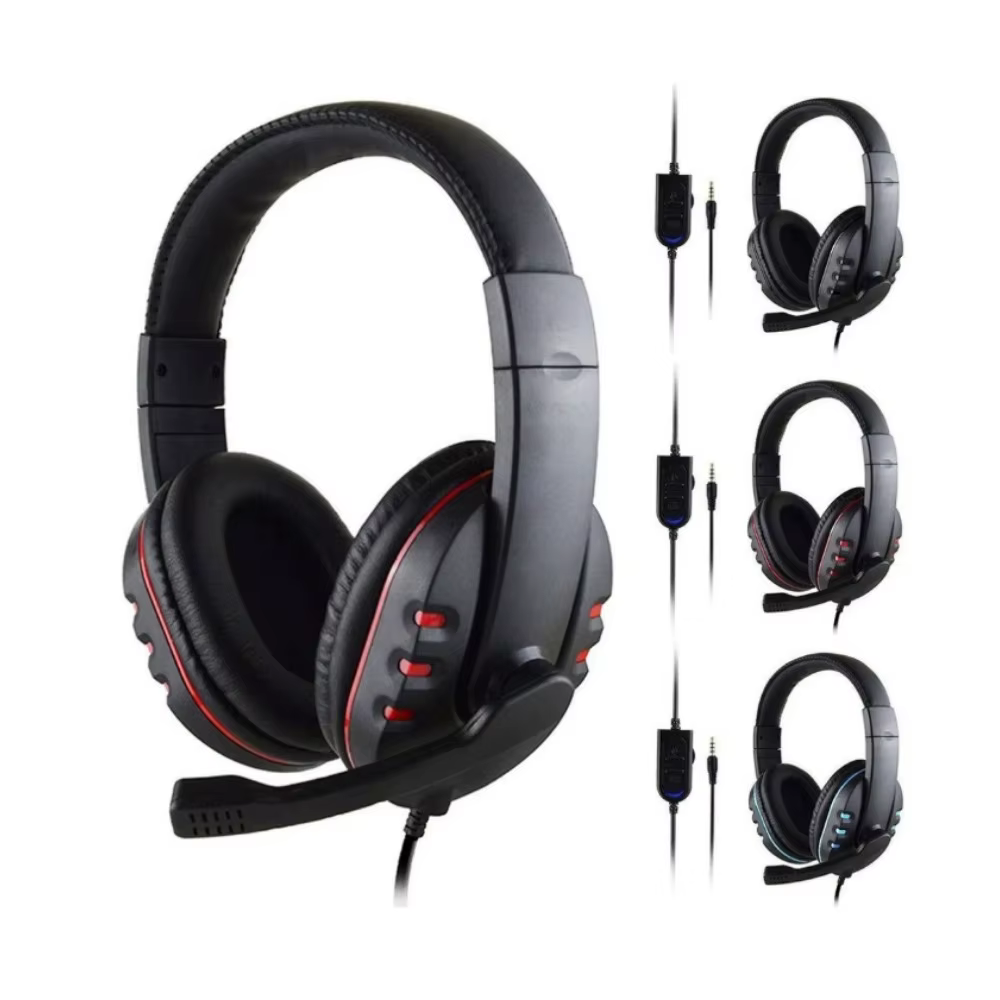 Casque de jeu filaire avec microphone