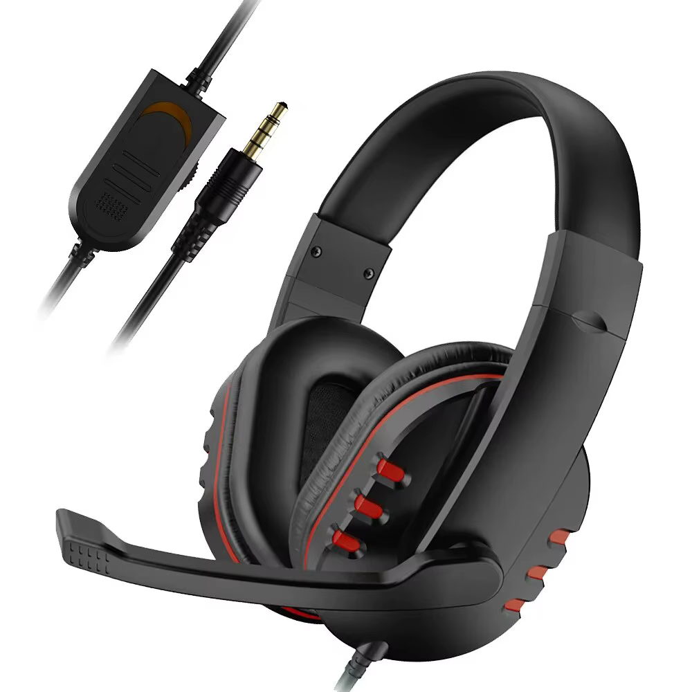 Casque filaire de jeu avec microphone