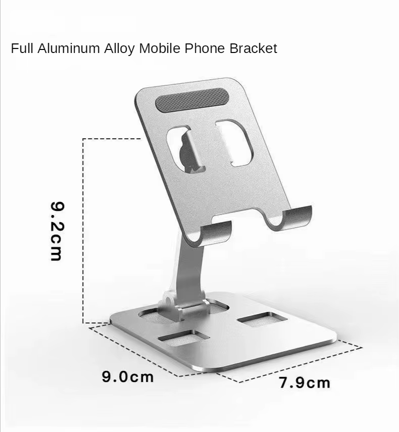 Support de tablette de téléphone Portable en alliage d'aluminium