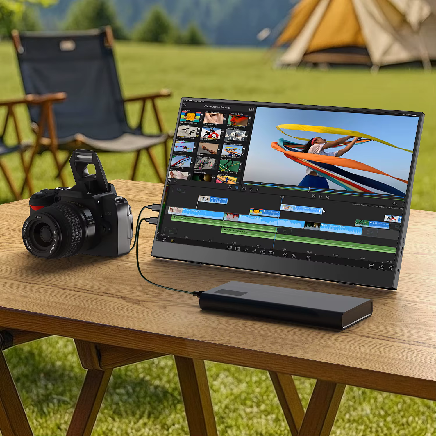 Moniteur portable de jeu UPERFECT 60hz