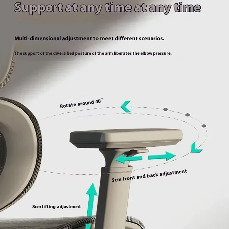 Chaise ergonomique appui-tête 3D fauteuil chaises De jeu ordinateur inclinable Massage relaxant Silla De Escritorio mobilier De bureau