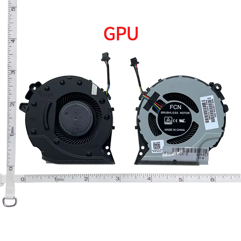 Nouveau ventilateur de refroidissement du processeur pour ordinateur portable pour HP Pac Gaming 4 lame verte Pavilion 15-CX 15-cx0060TX TPN-C133 CX0598 CX0040NR CX0071NR CX0999