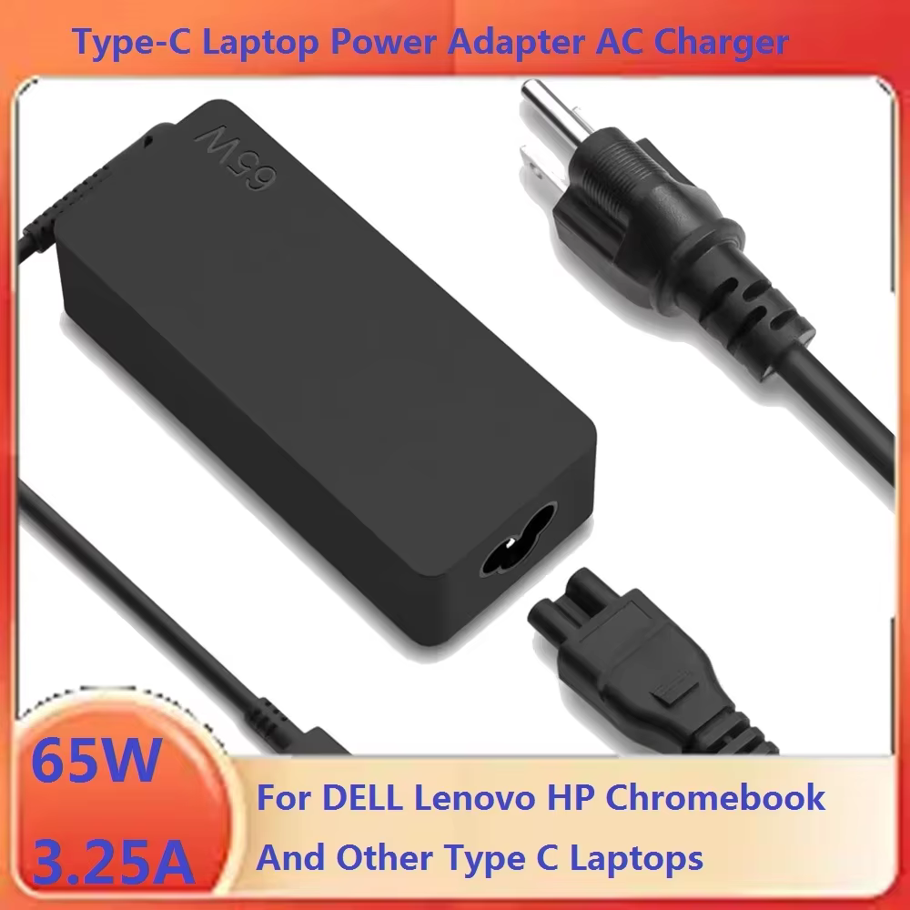 Adaptateur de chargeur d'ordinateur portable Type C