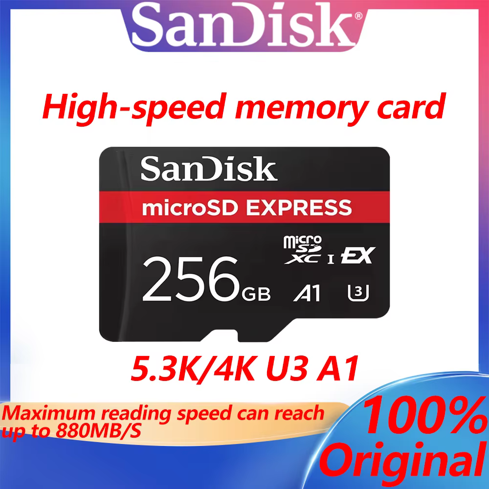 Carte mémoire MicroSD Express