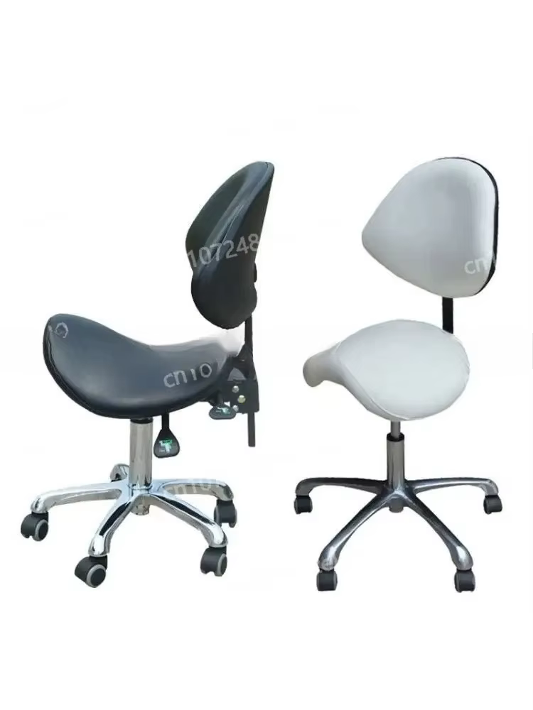 Chaise ergonomique à selle avec dossier réglable