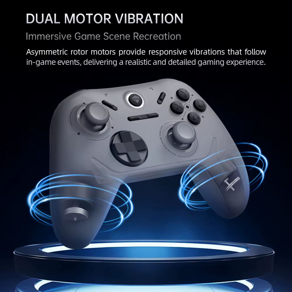 MACHENIKE G1 contrôleur de jeu sans fil avec fréquence d'érollage 1K effet Hall déclencheur Joystick pour Nintendo Switch PC iOS Android