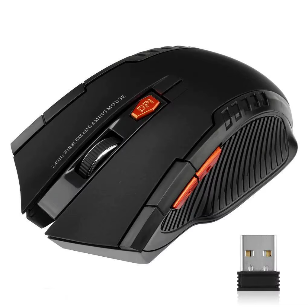 Souris optique sans fil avec récepteur USB