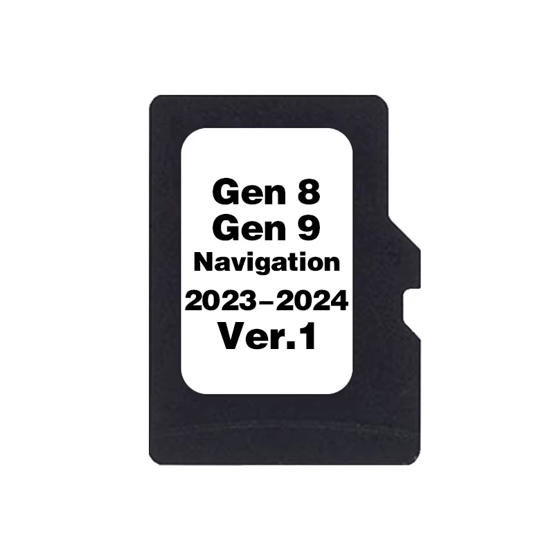 Carte TF Europe UK cartes Sat Nav GPS 8GB 2024/2025 données pour Lexus Toyota Navigation de voiture GEN8 GEN9 mise à jour