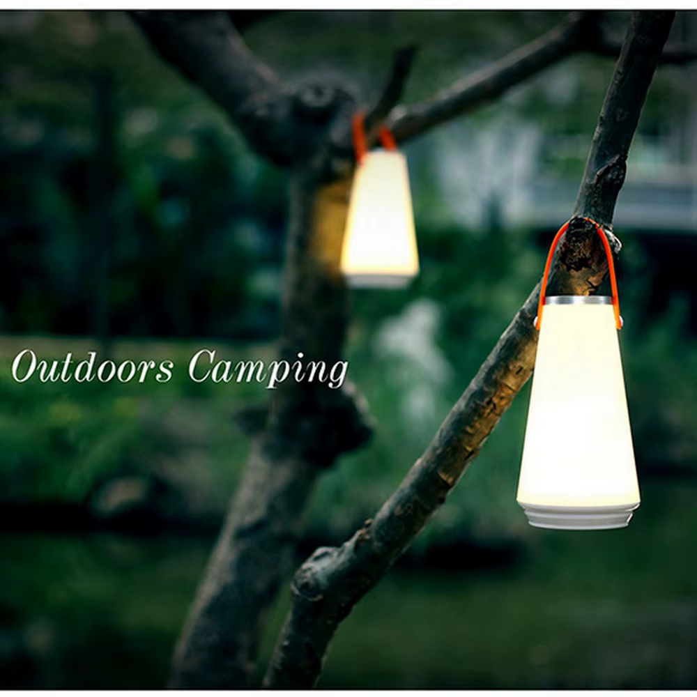 Lanterne portable LED, lampe de camping rechargeable par USB, étanche, pour situations d'urgence, éclairage domestique, lanterne suspendue pour tente, éclairage de chemin