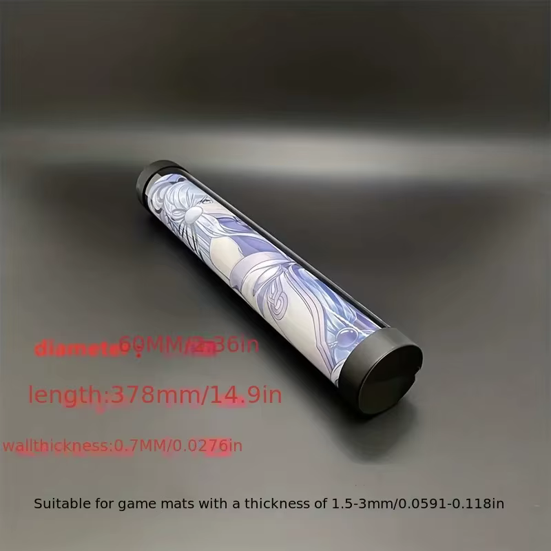 Porte-cartes transparent de 60 mm – Tapis et rangement de cartes pour jeux PTCG