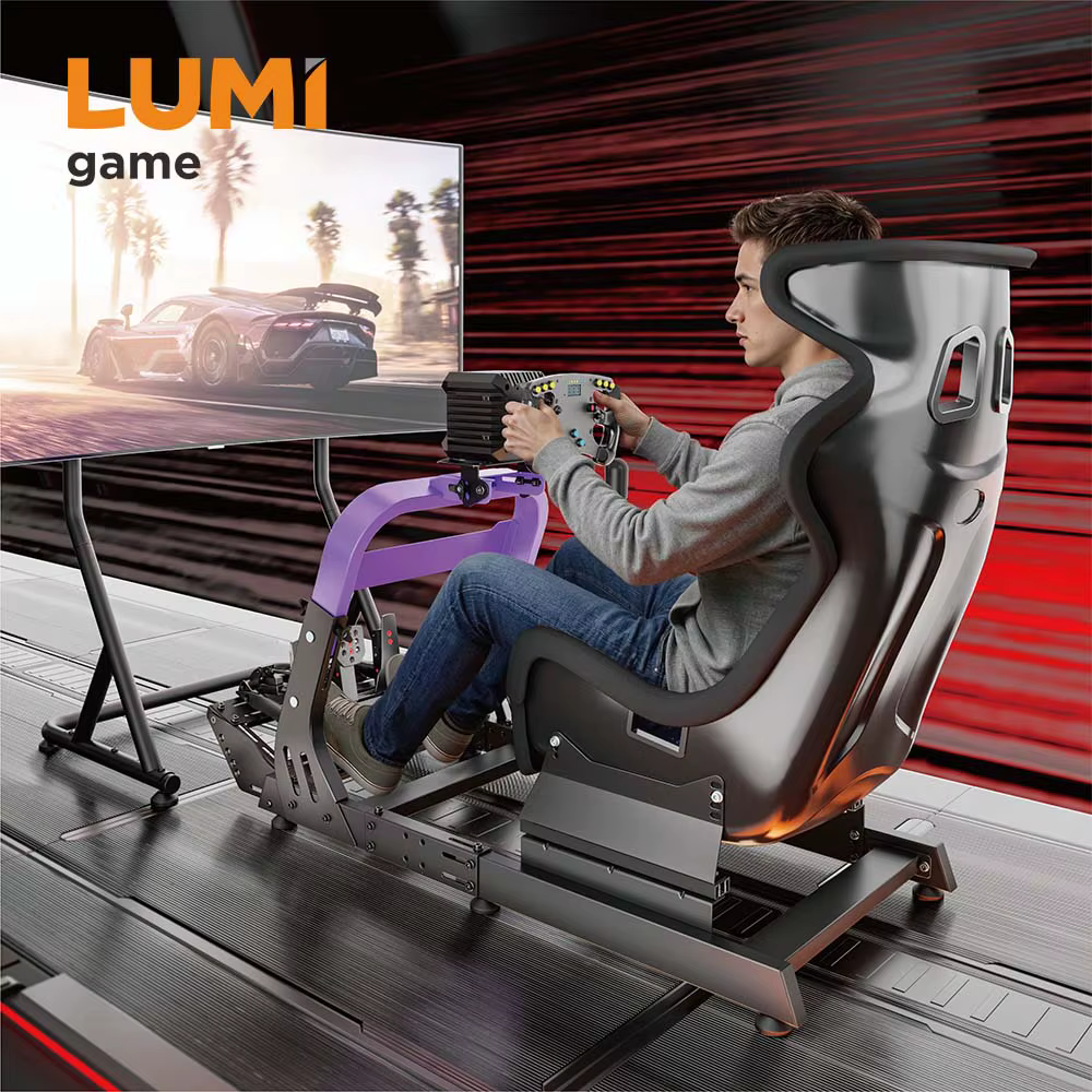 Siège de cockpit de simulation de course LRA02-BS01 grande taille