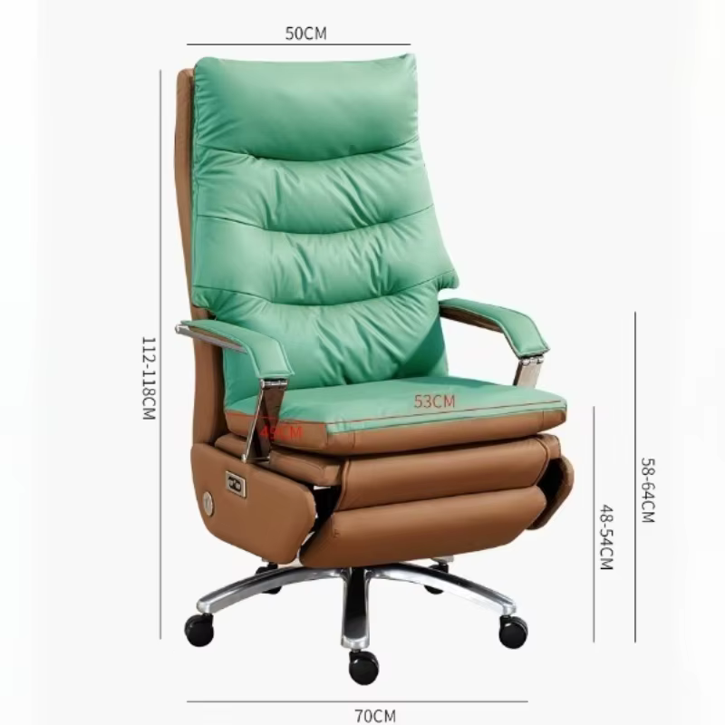 Coussin pliant chaise De bureau noir fauteuil roulant exécutif
