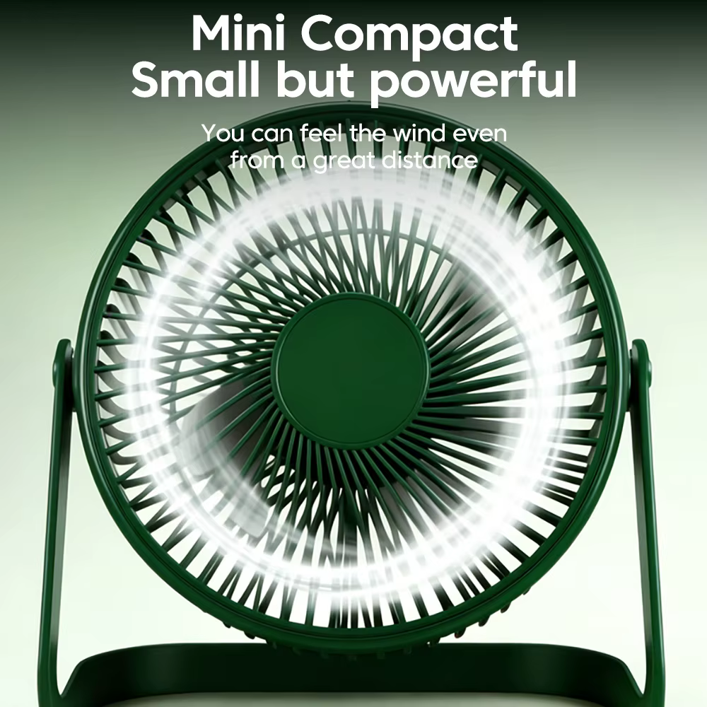 Ventilateur de bureau portable