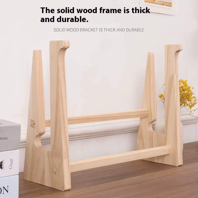 Support d'ordinateur portable en bois assemblé
