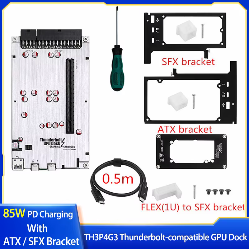 Station d'accueil GPU compatible Thunderbolt TH3P4G3