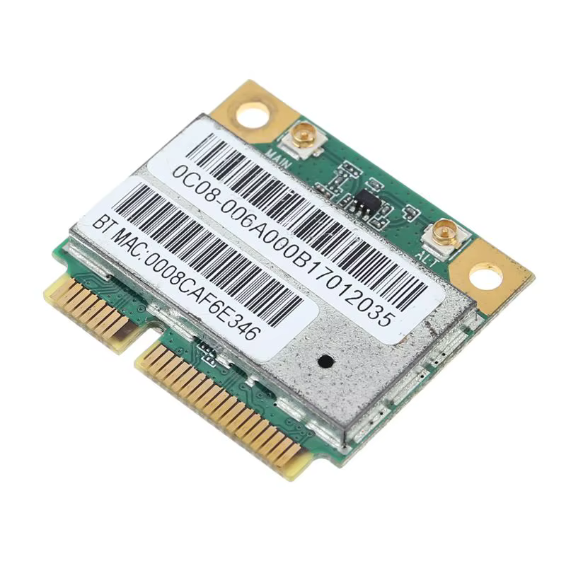 Carte Wifi sans fil BT4.0 Wlan AW-NB097H AW-NB100H AW-NB126H AR9485 AR3012 AR5B225 300Mbps demi-Mini pci-express B0KA