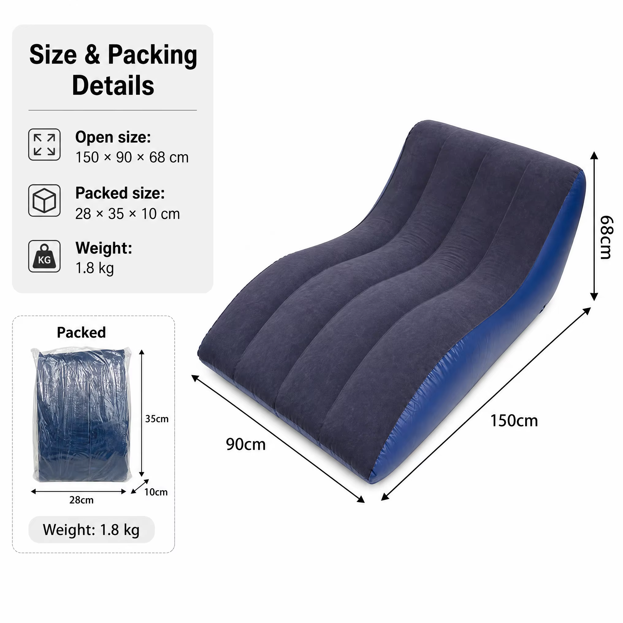Fauteuil de salon ergonomique en forme de S pour intérieur, canapé paresseux individuel, fauteuil inclinable confortable pour balcon, salon, chambre à coucher