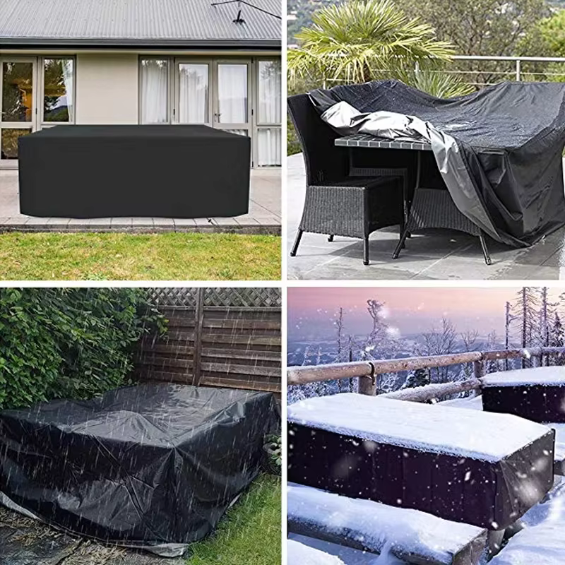 Véritable couverture extérieure pour meubles de jardin, résistant à la pluie et à la neige, chaise de Patio, canapé, Table, housse anti-poussière, coussin de protection extérieur