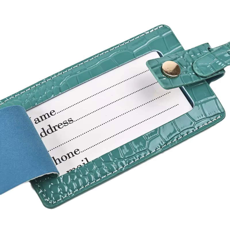 Housse de passeport, étiquette de bagage, accessoires de voyage, porte-cartes d'identité et de crédit en cuir PU, étui portefeuille pour passeport, porte-cartes nominatifs